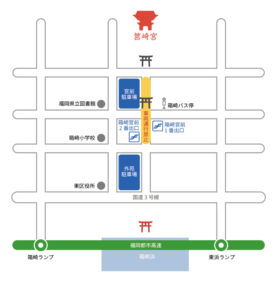 通常駐車場マップ
