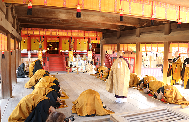 承天寺一山報賽式